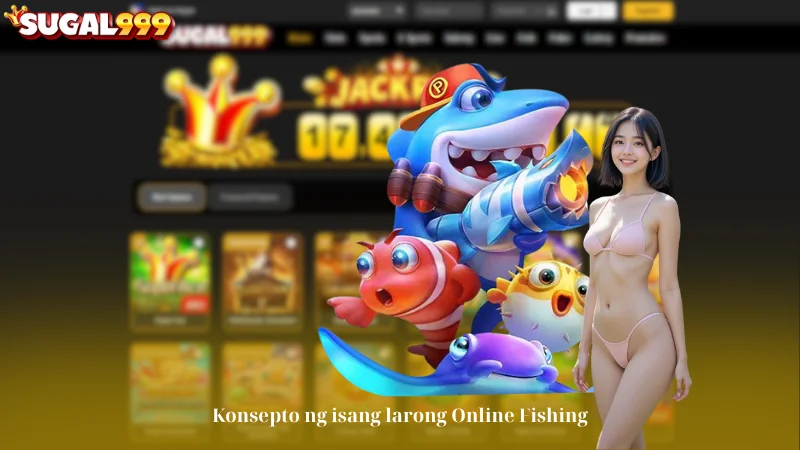 Konsepto ng isang larong Online Fishing